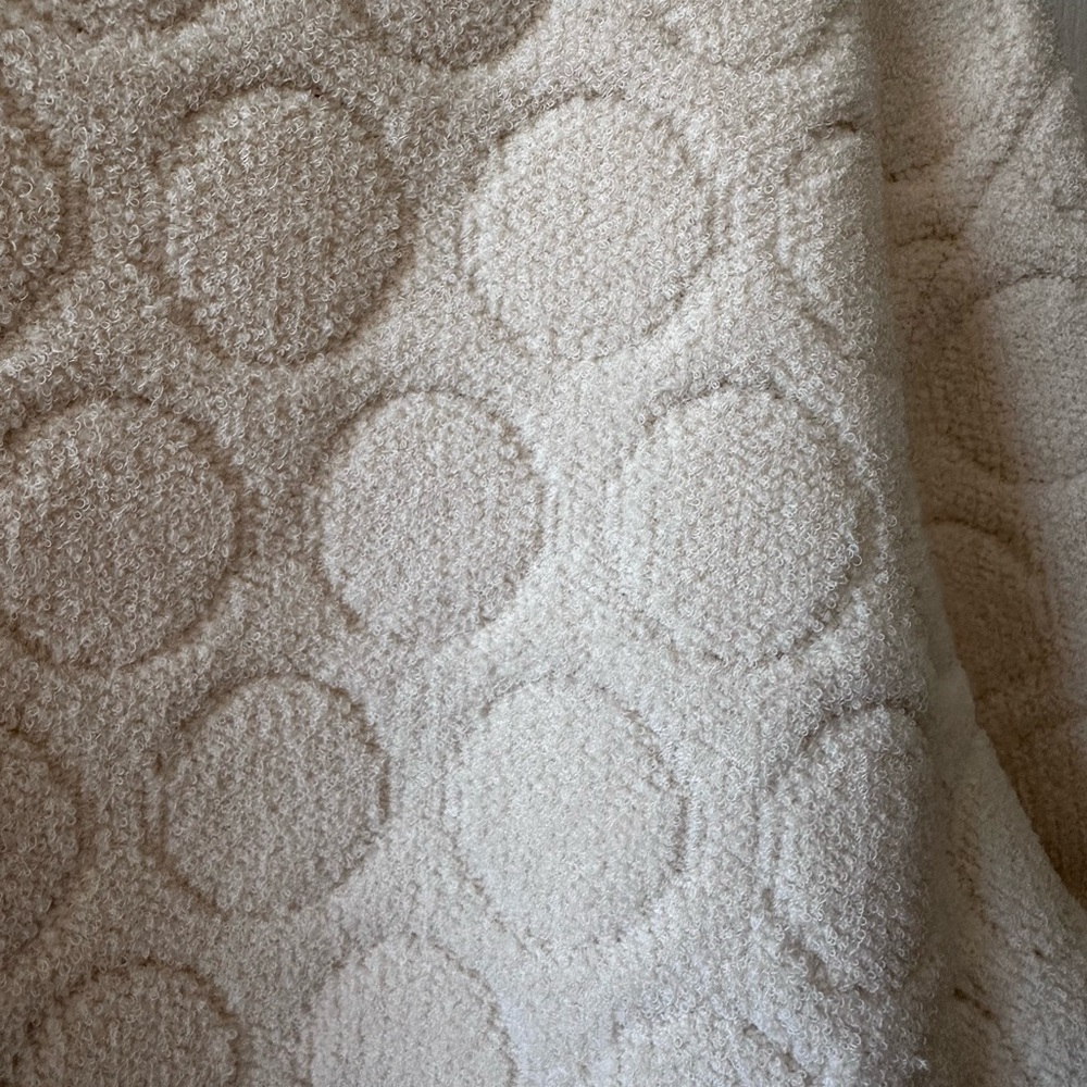 Vintage Runway Marc Jacobs Collection Boucle Teddy Cropped Circles Sweater - Picture 6 of 8